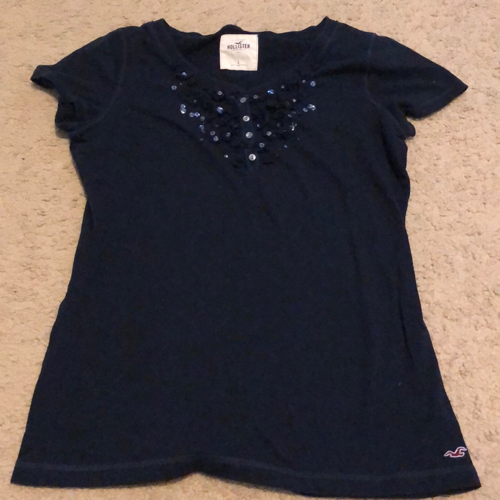 L hollister Short sleeve